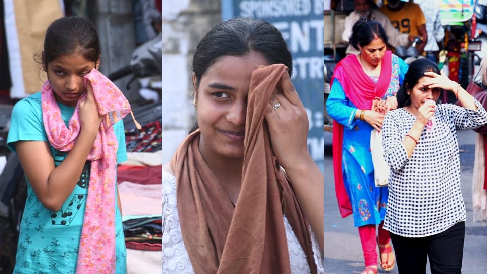 Temperatures dropped by eight degrees due to rain, humidity troubled, no respite from heat in western UP