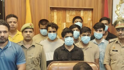 आठ आरोपी गिरफ्तार
