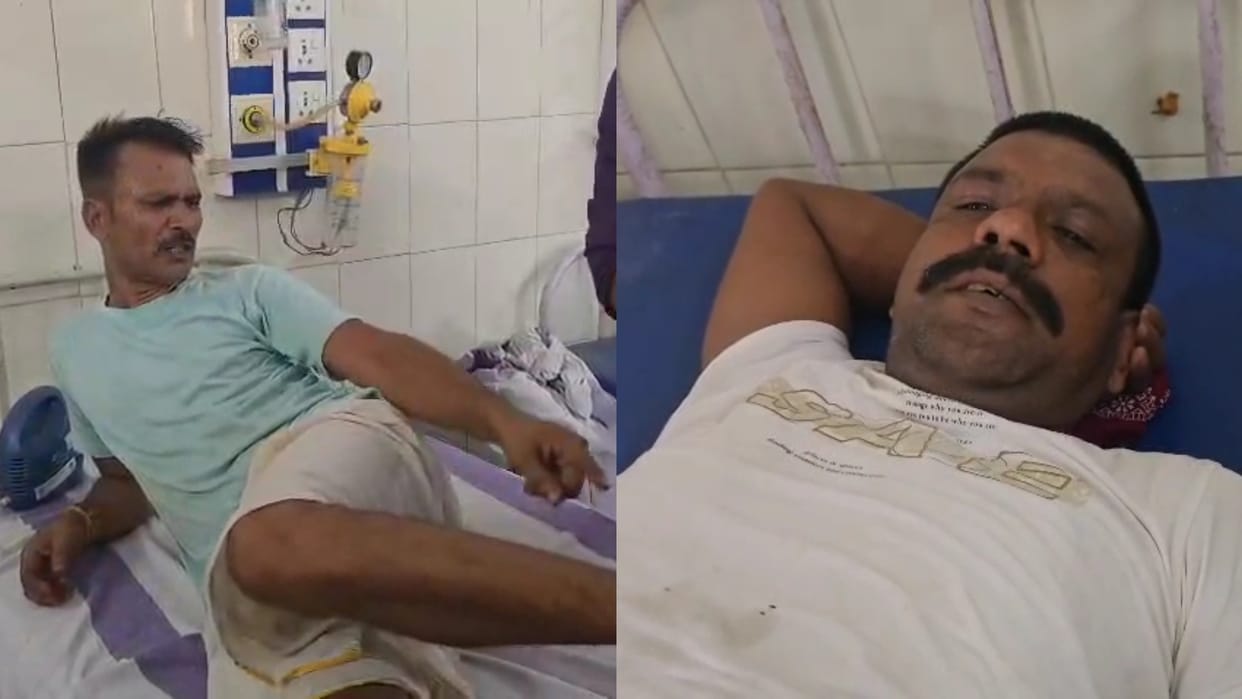 Bihar News : Two injured in firing Patna bihar police Dispute over demanding outstanding money