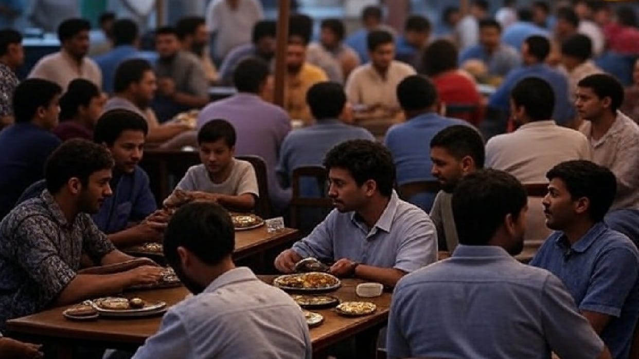 Refusing to order food proved costly for young man