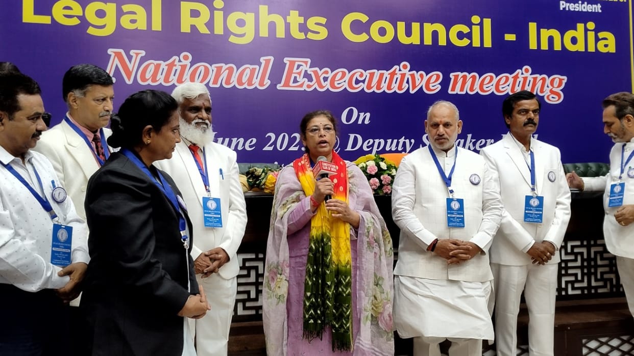 BJP leader Rakesh Mishra says Enlightened society can play an important role in creating legal awareness