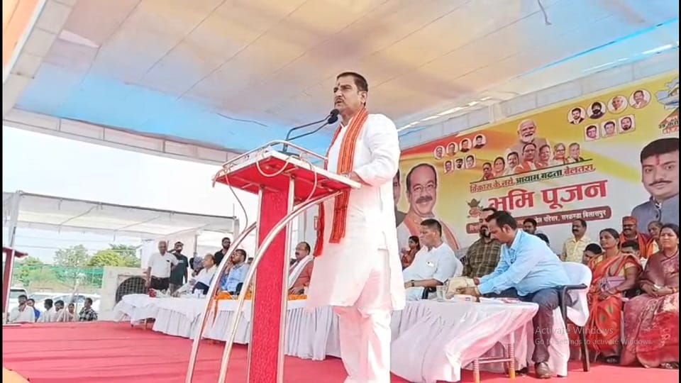 Union Minister of State and Deputy Chief Minister gave the gift of development works worth 40 crores in Bilasp