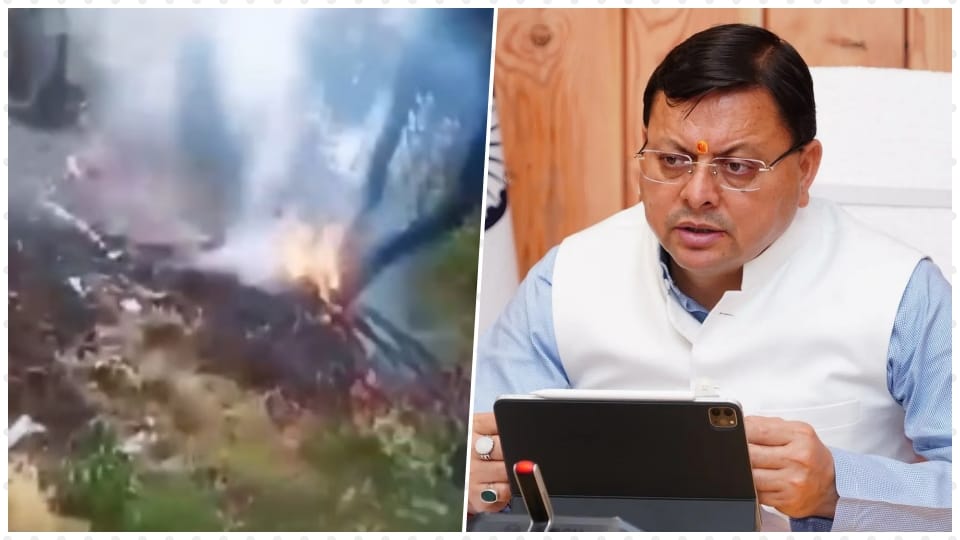 Kedarnath Helicopter Crash Today: 7 Pilgrims Died, CM Pushkar Singh Dhami Expresses Grief, Rescue Ops Underway
