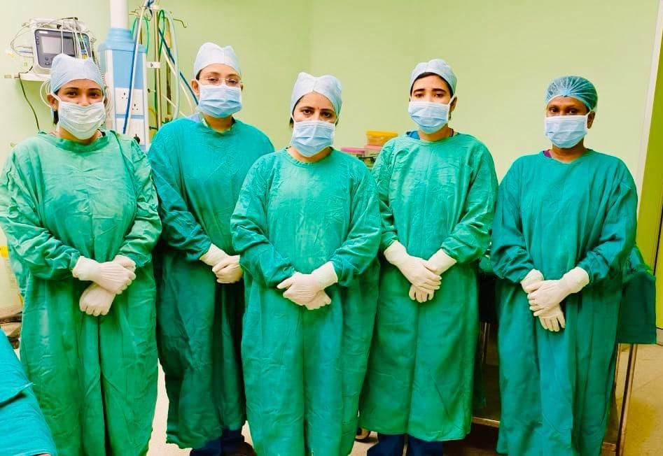 1.25 kg cyst was removed from woman uterus through surgery