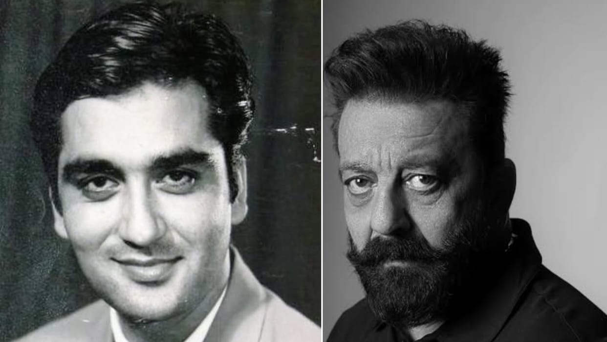 Sanjay Dutt shares photos of Sunil Dutt on Happy fathers day says You were my first hero