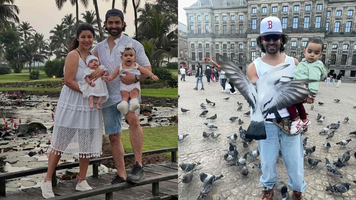 Debinna Bonnerjee pens emotional note for Gurmeet says Watching Guru grow as papa is biggest blessing of life