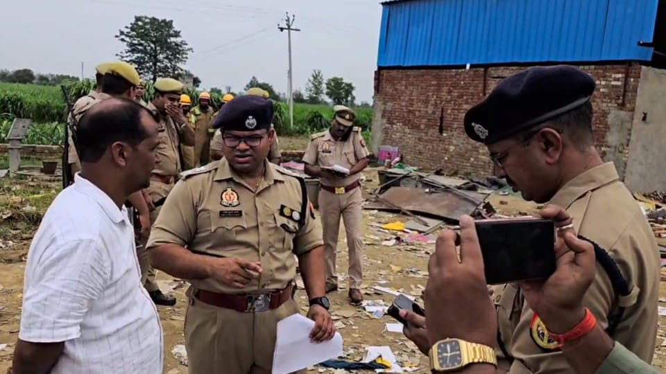 Amroha: Operator arrested in firecracker factory explosion, section of unintentional murder increased