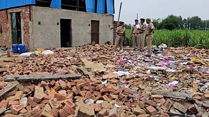 Amroha: Fireworks factory explosion, more than four dead, workers buried under rubble