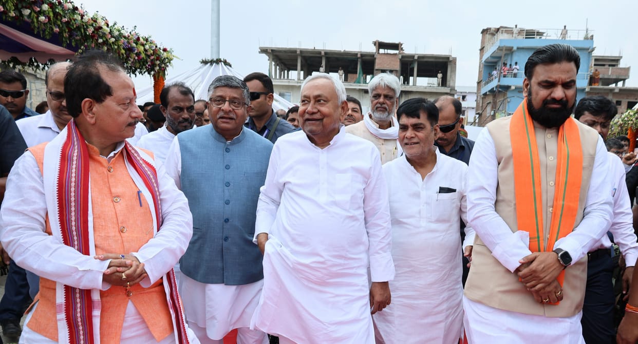 Bihar News: Inauguration of Mithapur-Mahuli elevated road in Patna, CM Nitish Kumar, South Bihar, Highway