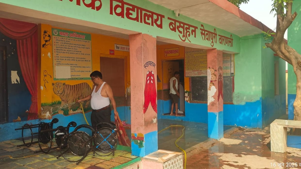 Council schools opened after 25 days of vacation teaching-learning arrangements were improved