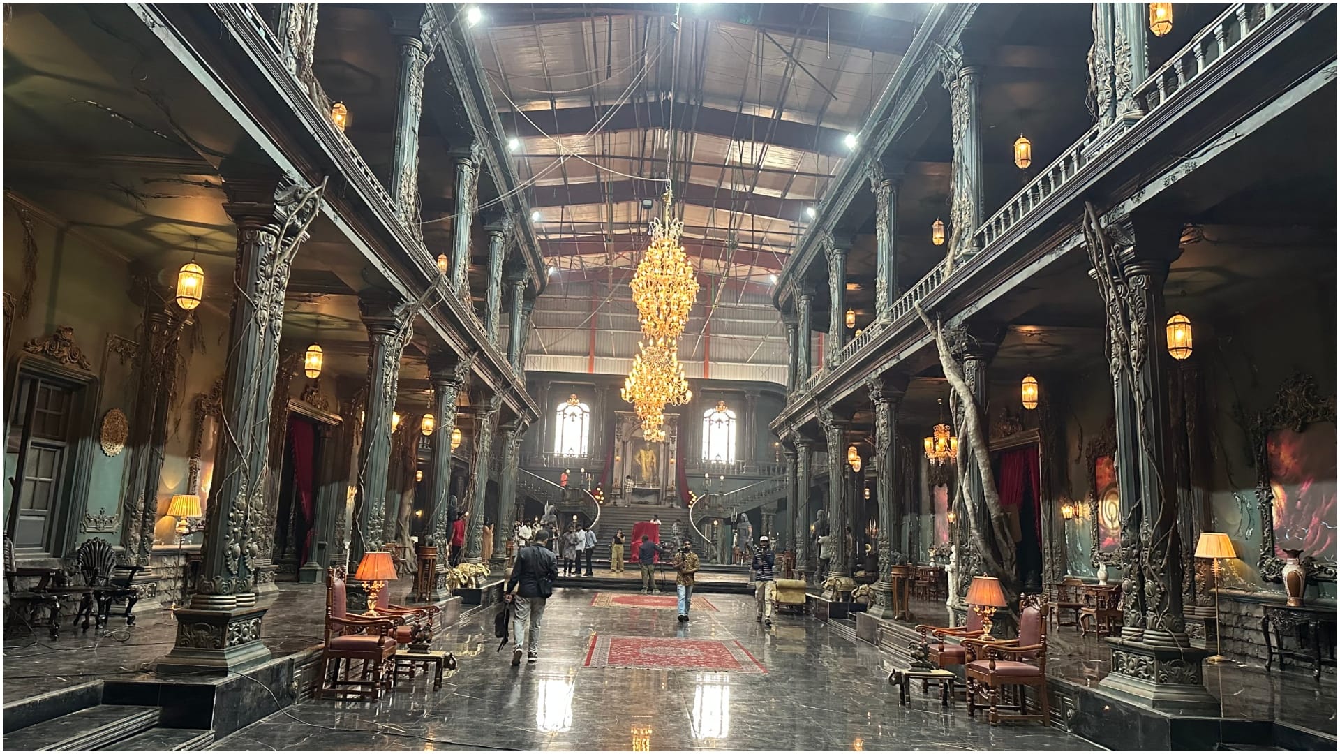 Producer TG Vishwa Prasad plans dharmverse for Indian cinema builds largest indoor film set in Hyderabad