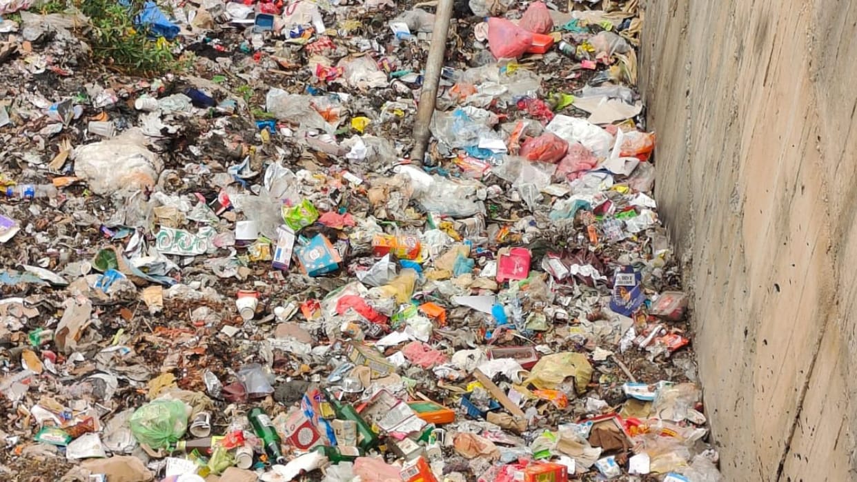 Himachal Danger of accident due to garbage heap around Gaggal airport big birds seen hovering above