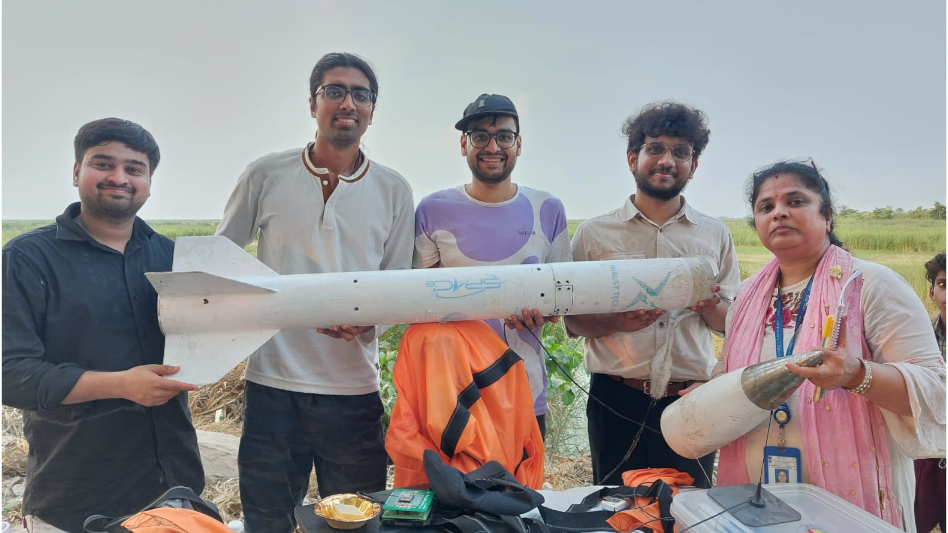 Launcher System Validation Test for Model Rocket Successfully Conducted in Kushinagar