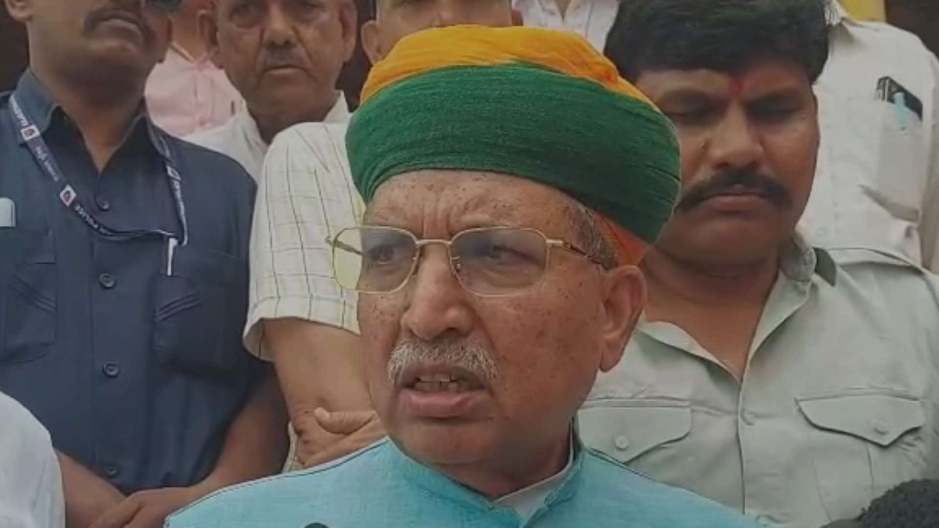 केंद्रीय विधि एवं न्याय मंत्री अर्जुनराम मेघवाल
