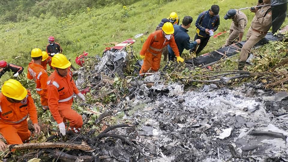 Kedarnath Helicopter Crash Tusti mother forcibly sent her with her grandmother died in accident