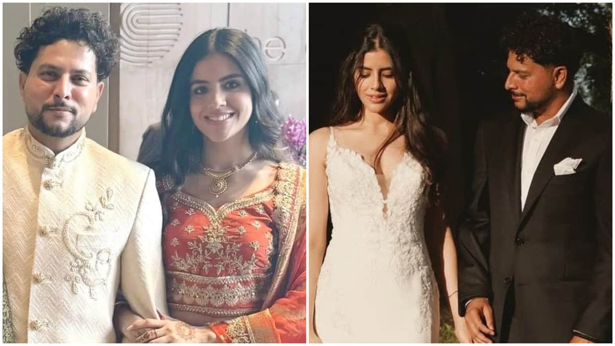 Kuldeep Yadav shared romantic photo with his fiancee Vanshika, deleted post later, caption You and me forever