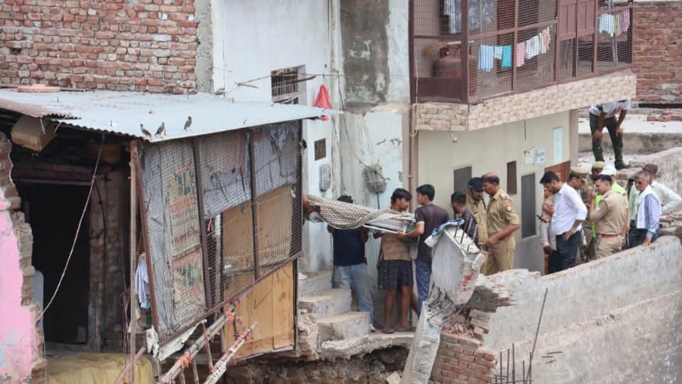 Mathura House Collapse Kills Two Sleeping Sisters in Mathura Family Devastated Up Latest News