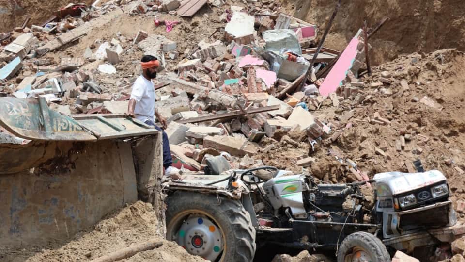 Mathura House Collapse Kills Two Sleeping Sisters in Mathura Family Devastated Up Latest News