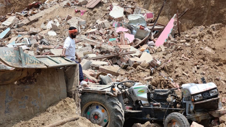 Mathura House Collapse Kills Two Sleeping Sisters in Mathura Family Devastated Up Latest News