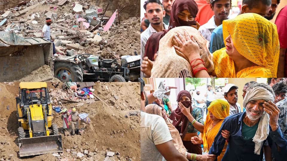 Mathura House Collapse Kills Two Sleeping Sisters in Mathura Family Devastated Up Latest News