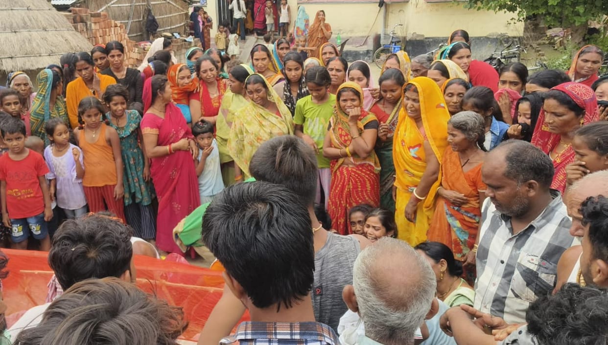 Bihar News: Middle-aged man injured in an accident dies before returning to work