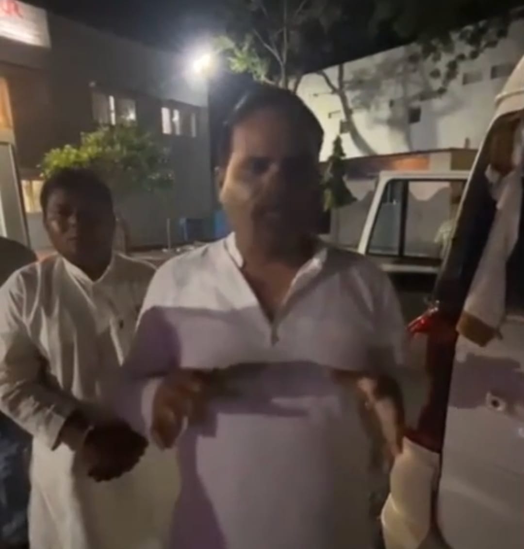 MP News: Deadly attack on Congress Scheduled Caste Department state president Pradeep Ahirwar, attacked with s