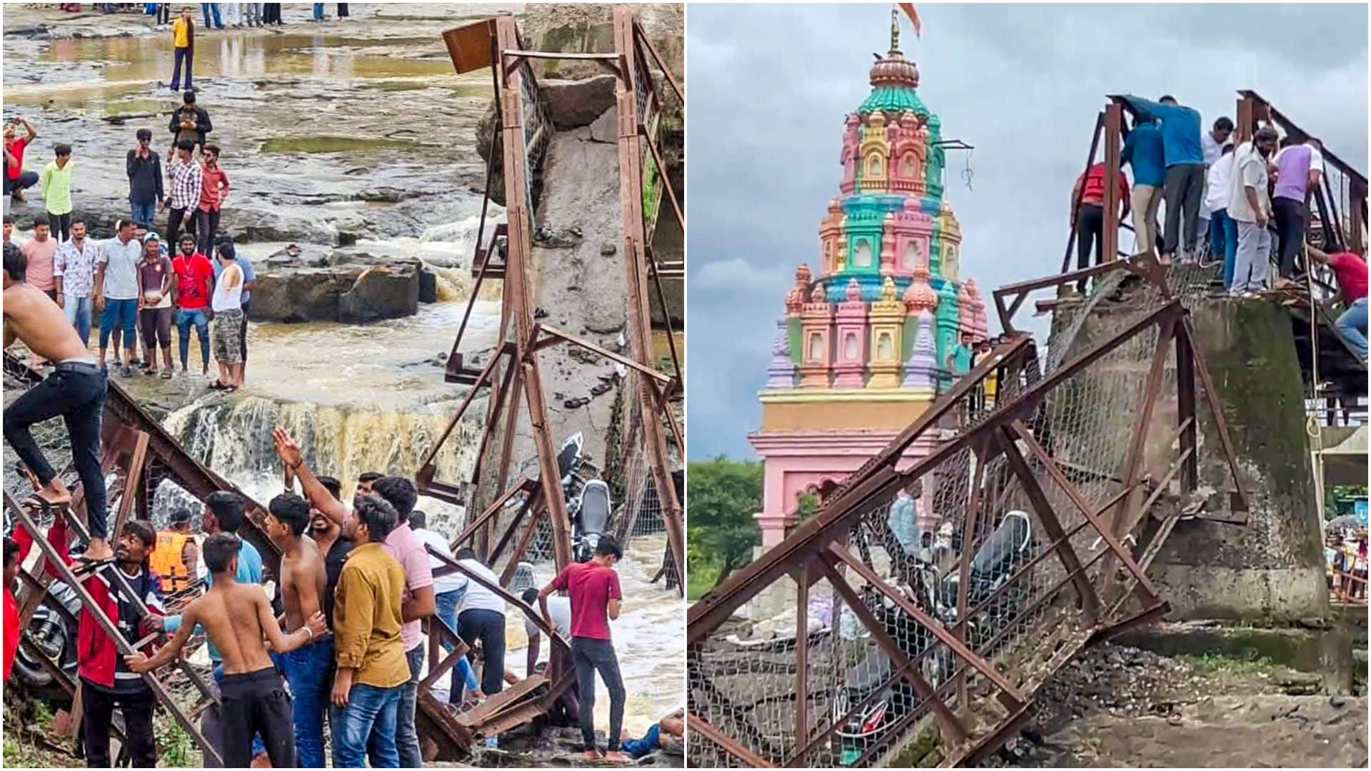 Pune Bridge collapse incident on the Indrayani River: victims told the reason Know all about it
