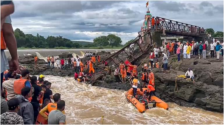 Pune Bridge collapse incident on the Indrayani River: victims told the reason Know all about it
