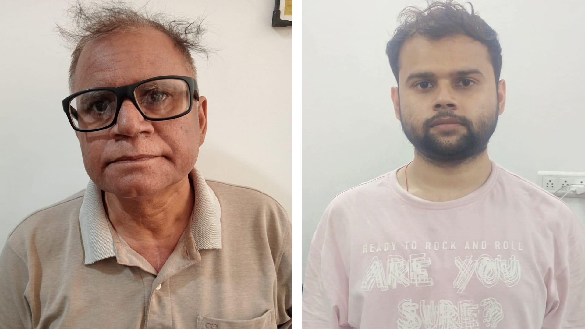 एसओजी की गिरफ्त में पिता-पुत्र