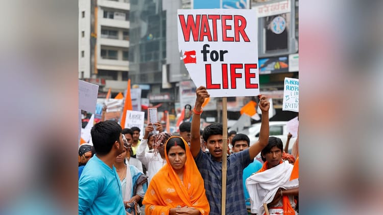 Bihar: मुजफ्फरपुर में पानी की किल्लत पर फूटा लोगों का गुस्सा, महिलाओं ने सड़क पर बाल्टी रखकर किया प्रदर्शन