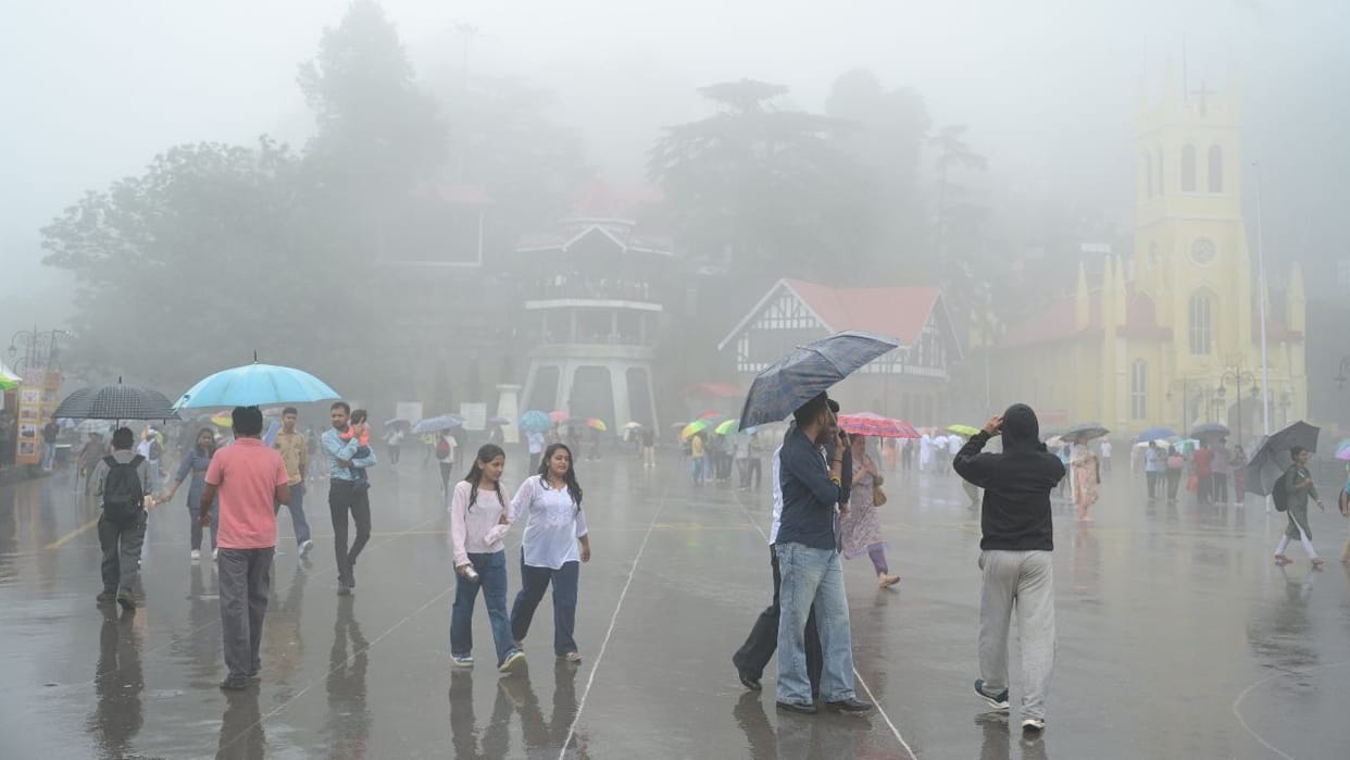Himachal Weather Pre-monsoon knocks in Shimla monsoon will reach Himachal between 21 and 23 June