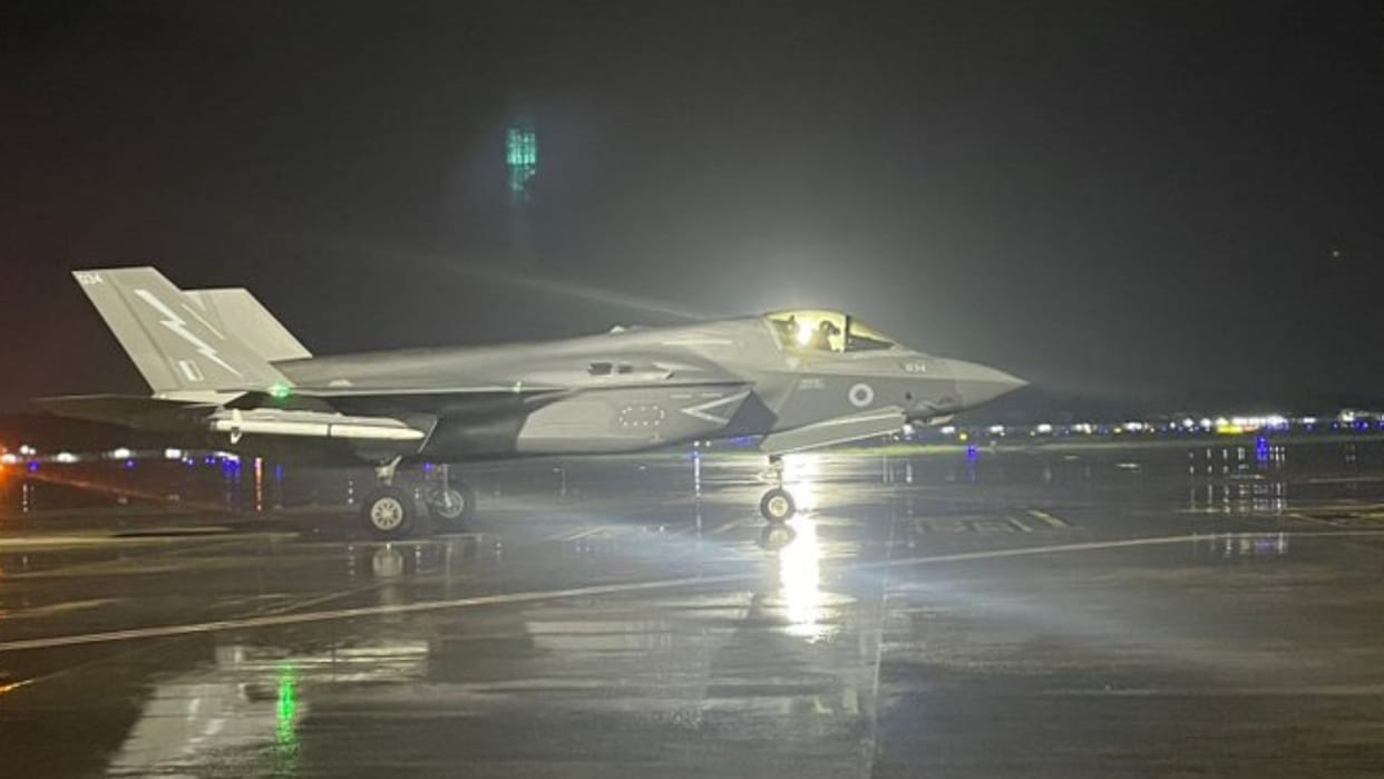 British High Commission says there is technical problem Regarding F-35B aircraft stranded in Kerala