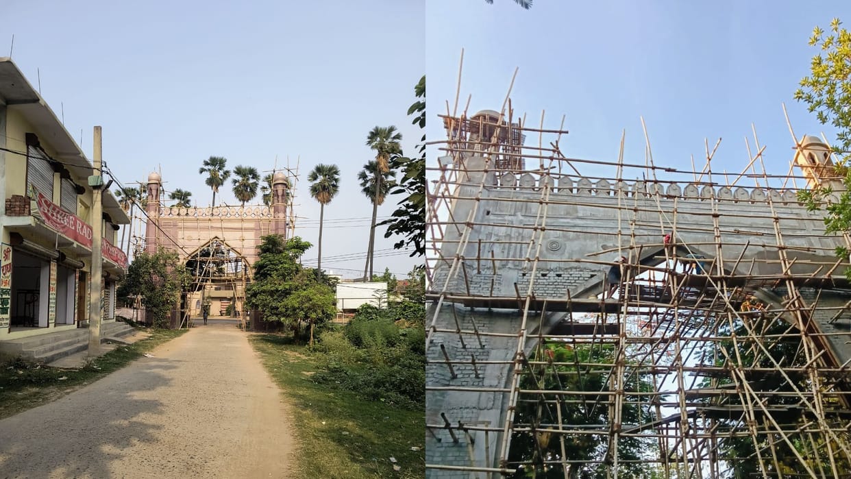 Bihar: Beautification work is being done by the Tourism Department in Maner Sharif
