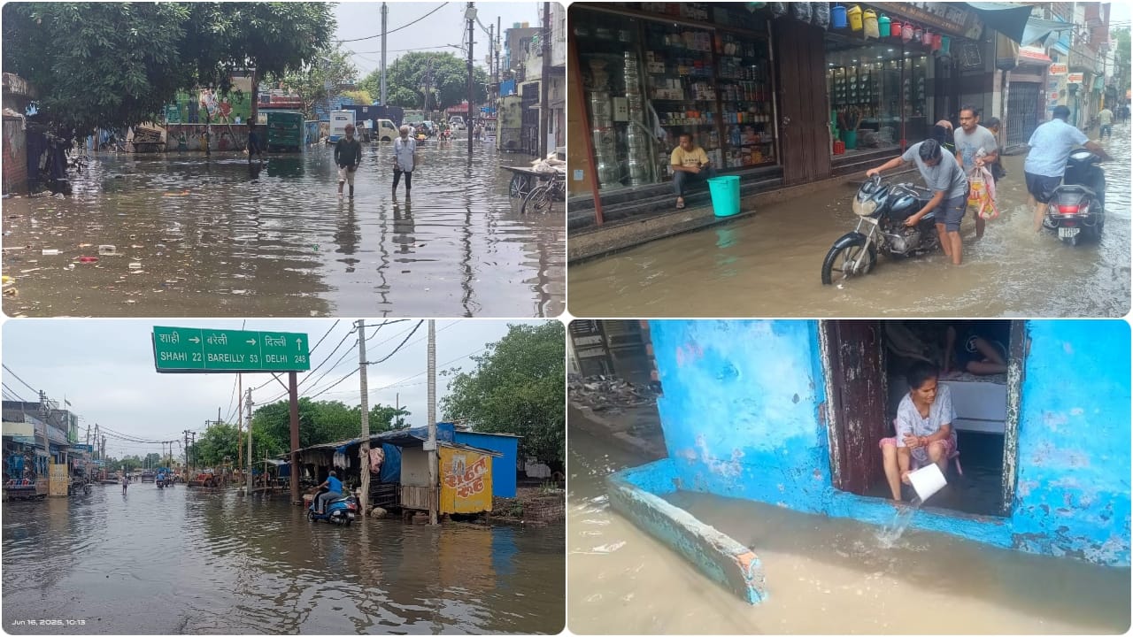 Pre-monsoon begins Rain breaks 12-year record in Bareilly