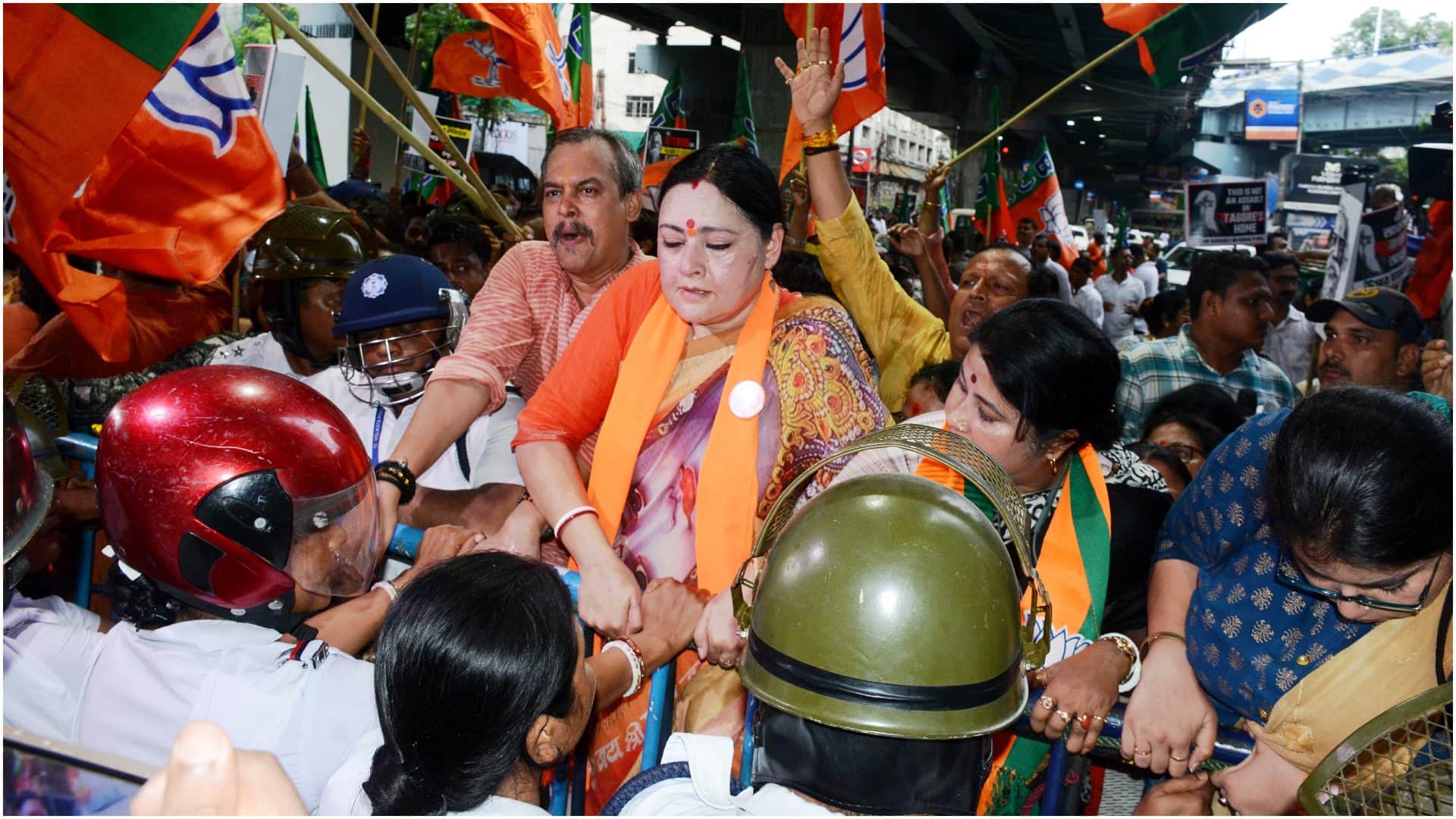 BJP Leader Agnimitra Paul Says Modi Government in West Bengal in 2026 Mamata Banerjee Work for 33% Muslims