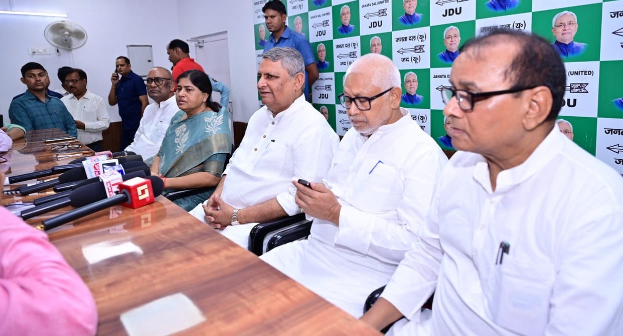 Bihar: Ministers Vijay Chaudhary, Jama Khan, Lesi Singh targeted the opposition RJD JDU Nitish Kumar