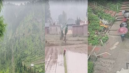 Himachal Weather: Heavy rain in Himachal before the arrival of monsoon, water level increased in streams