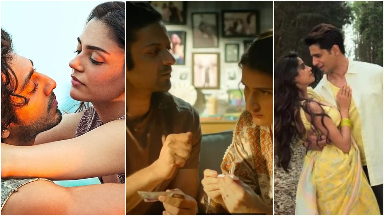 Upcoming Romantic Indian Movies in July Metro in Dino Aankhon Ki Gustakhiyan Saiyaara Param Sundari
