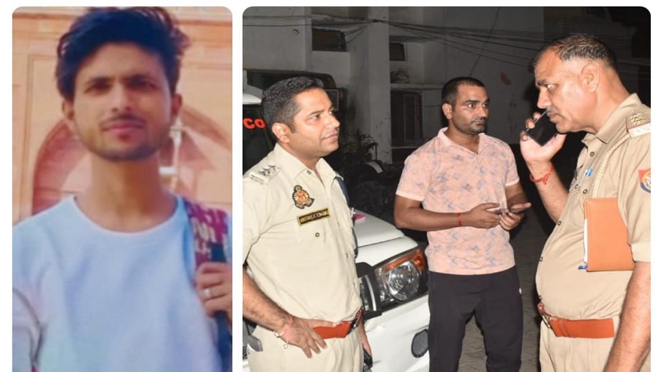 Meerut: A young man returning after seeing the Nauchandi fair with his brother was murdered