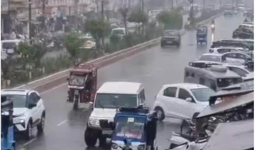 Rajasthan Monsoon Update: Heavy Rain in Jaipur, Sikar and Dausa Drenched, Roads Overflowing News in Hindi