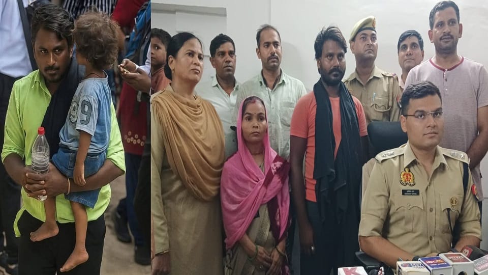 Labourer wanted a son so much stole someone else's child from Cantt station GRP caught him in Gwalior