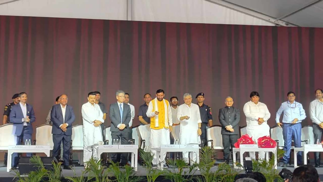 CM Saini and Railway Minister inaugurated Manesar Plant Automobile In-Plant Railway Siding