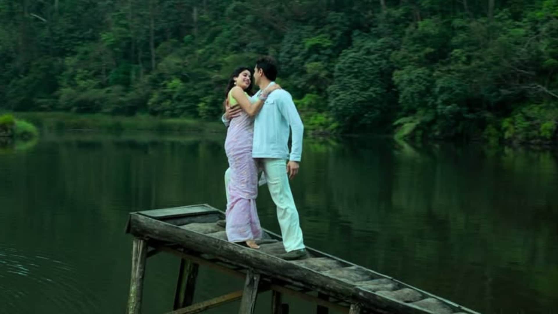 Maddock Films share BTS Photos of sidharth malhotra janhvi kapoor Param Sundari say biggest love story of year