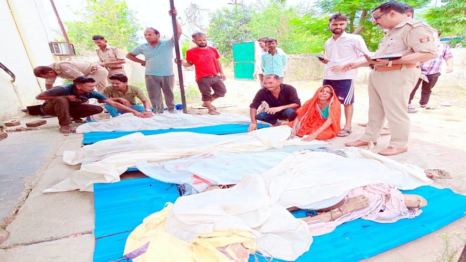 Amroha Pataka Factory Blast Some people head and some people hands separated from their bodies