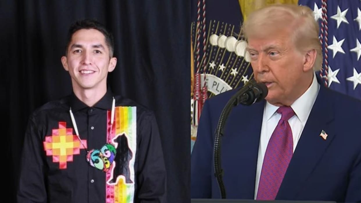 Canadian Indigenous leader Steven Crowchild says he was angry before talks with Donald Trump
