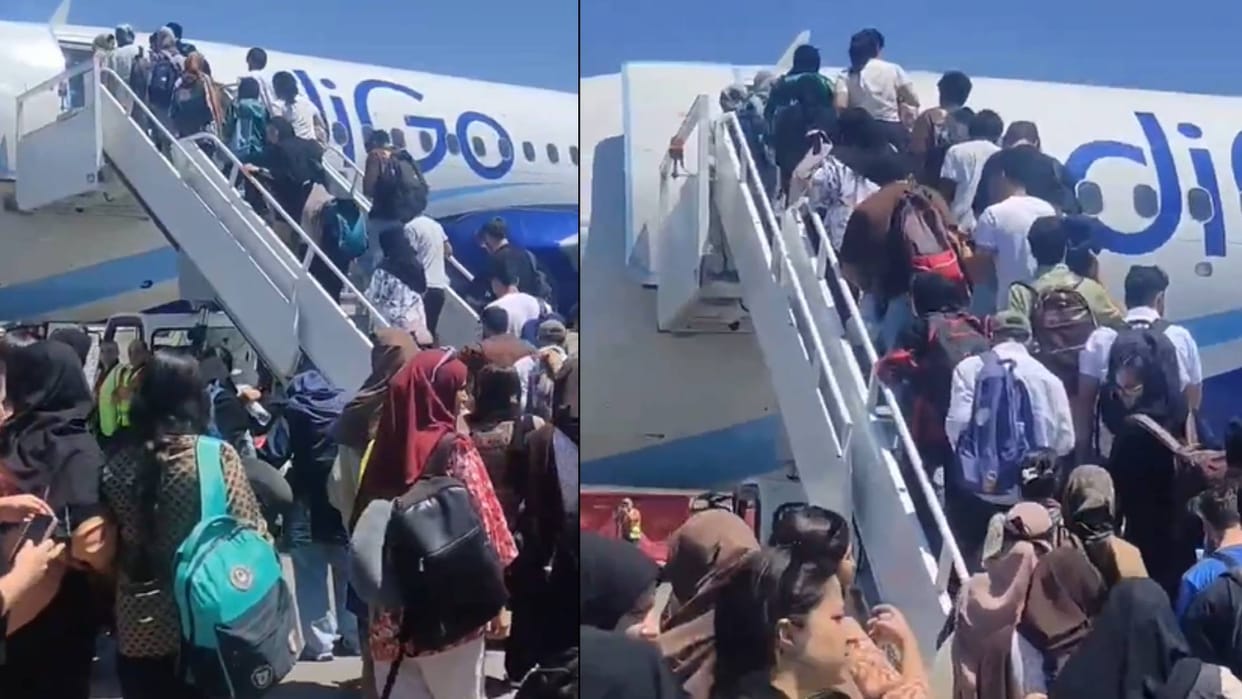 Israel-Iran conflict students from Kashmir Valley arrive New Delhi tonight Armenia