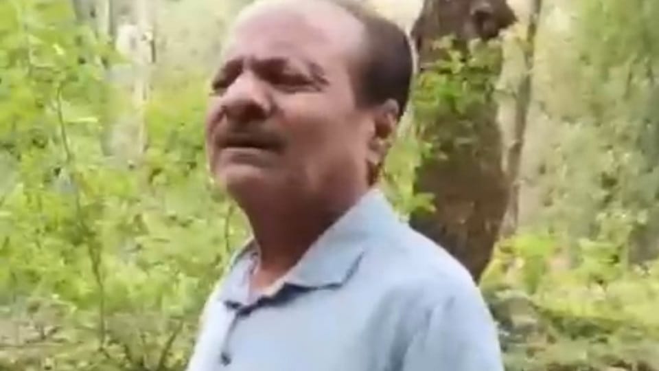 A tourist from Prayagraj hunted a protected species of bird with an air gun in bhimtal