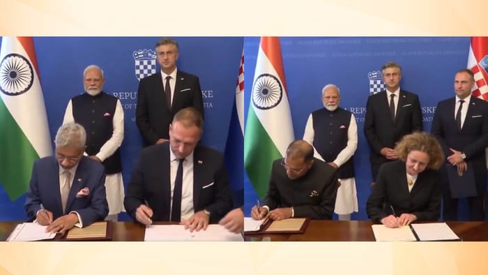 PM Modi Croatia visit in pictures, expansion of defence cooperation and agreement in many areas know updates