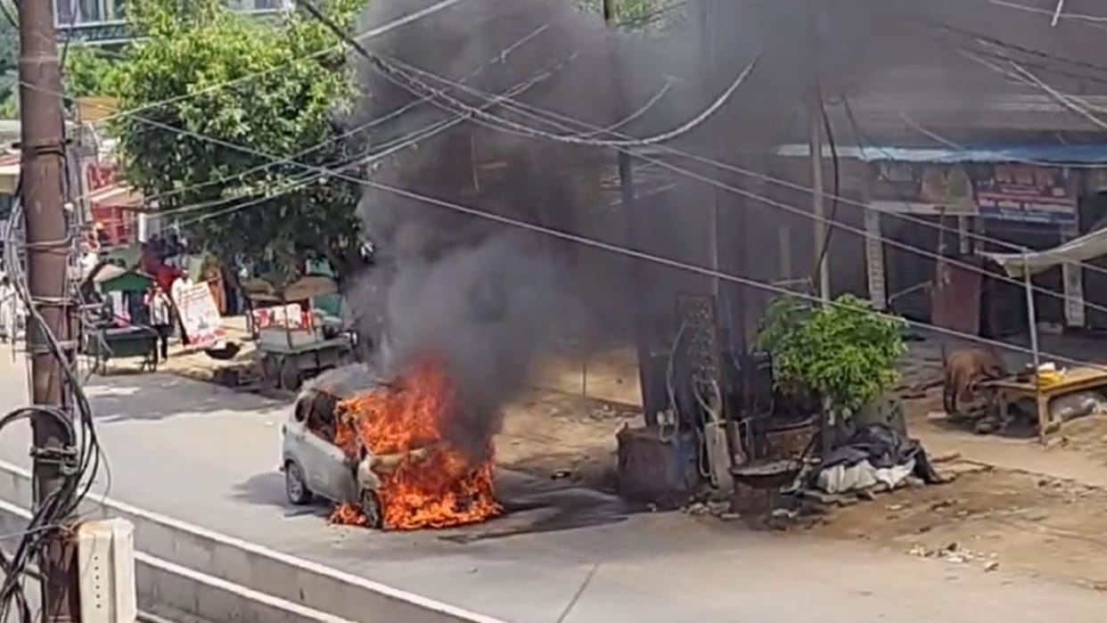 OBC activist's car set on fire in Maharashtra's Jalna