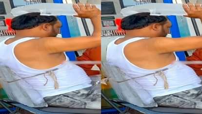 गर्मी से राहत पाने के लिए अंकल का देसी जुगाड़